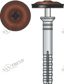 Дюбель NU 20 06 055 NU20 Tecfi 3,8 х 60 