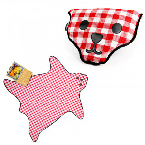 SK PICNICBEAR1 Коврик для пикника bear красный Suck UK