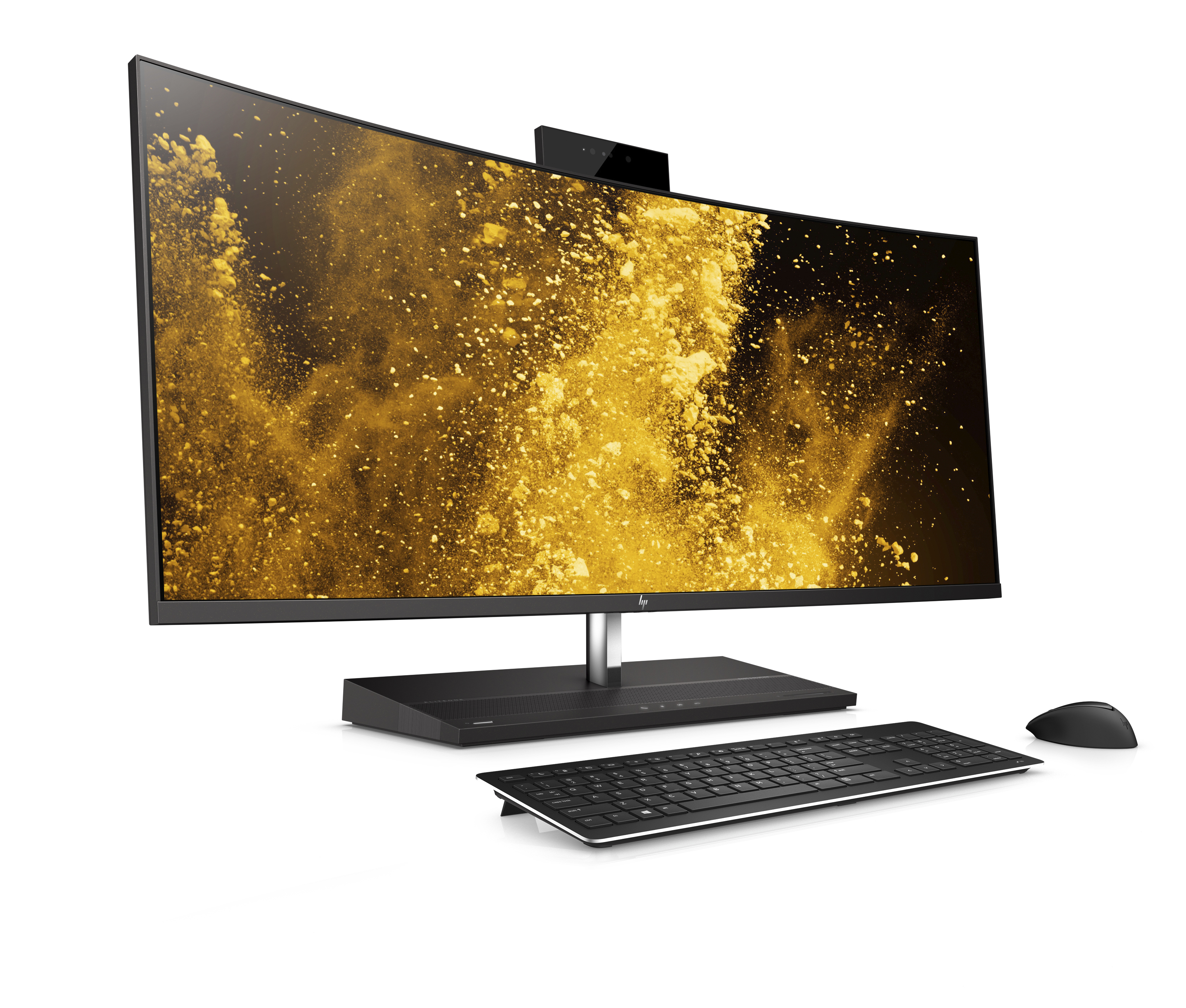 4PD93EA#ACB eliteone 1000 g2 aio nt 34" 34"(3440x1440 ips (матовый))/intel core i7 8700(3.2ghz)/8192mb/256ssdgb/bt/wifi/war 3y/w10pro + wireless slim kbd & mouse HP Santreyd  - Вид №2