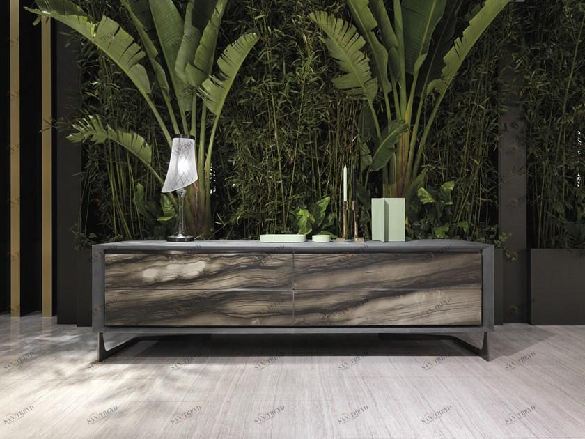 Visionnaire Буфет из мрамора с ящиками Azimut sun-id-1465599