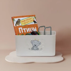 Корзина BEROSSI Mommy Love для детских вещей в стиле платина 89423332