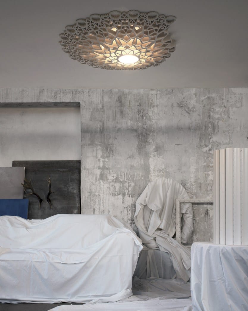 Технический мраморный светодиодный потолочный светильник Karman Notredame ARCH-00053800 - Вид №2