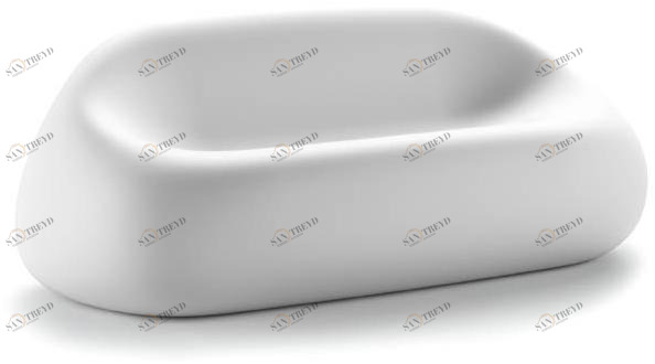 Plust 2-х местный полиэтиленовый диван Gumball sun-id-1428361