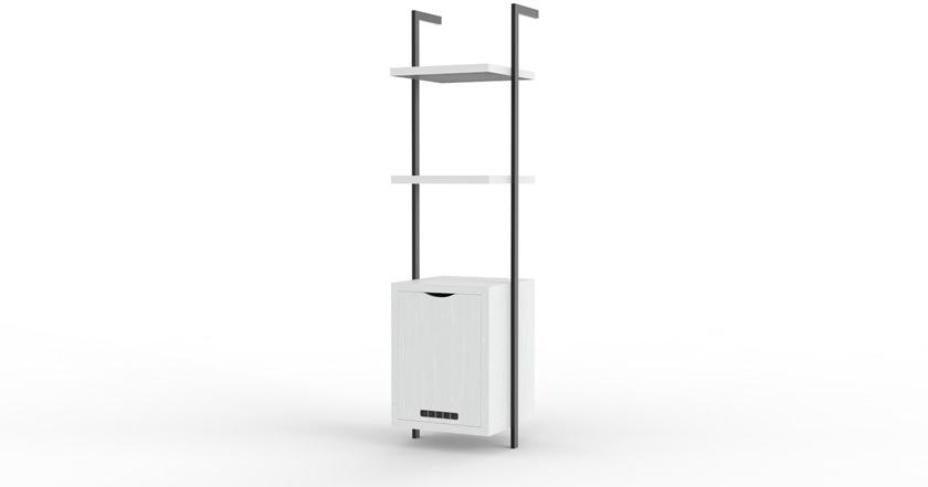 Mobilspazio Полка с креплением от пола к потолку для гостиниц Urban sun-id-1466484 - Вид №11