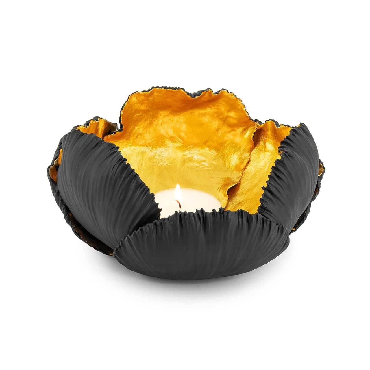 300220-93 ABHIKA СВЕЧА. KAIL BG H12 D21 BLACK/GOLD 