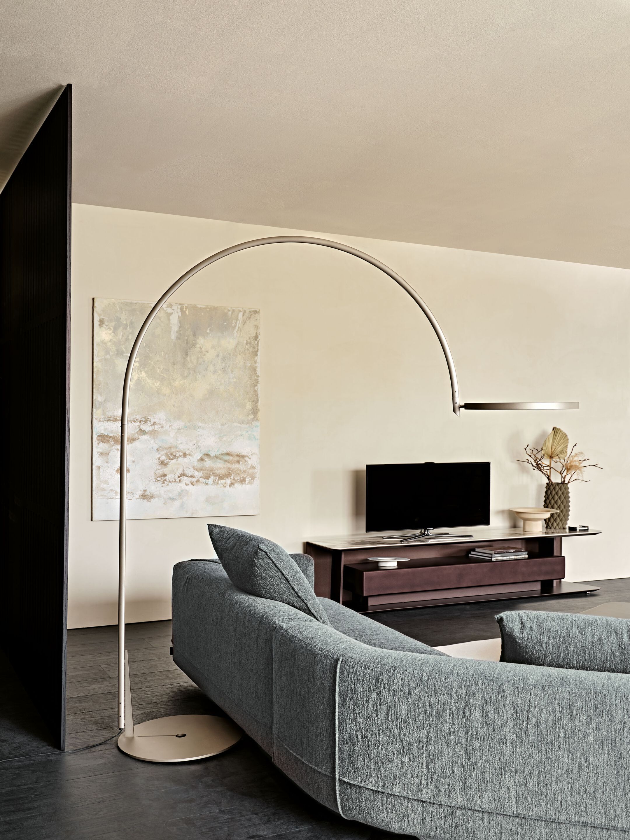 Стальная дуговая лампа Cattelan italia ARX ARCH-00127903 - Вид №4