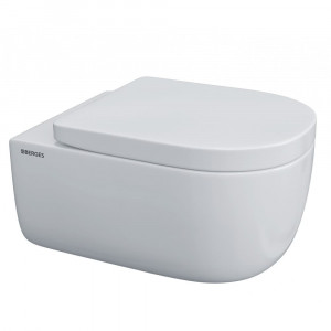 082124 Подвесной унитаз настенный Белый BERGES  Турция