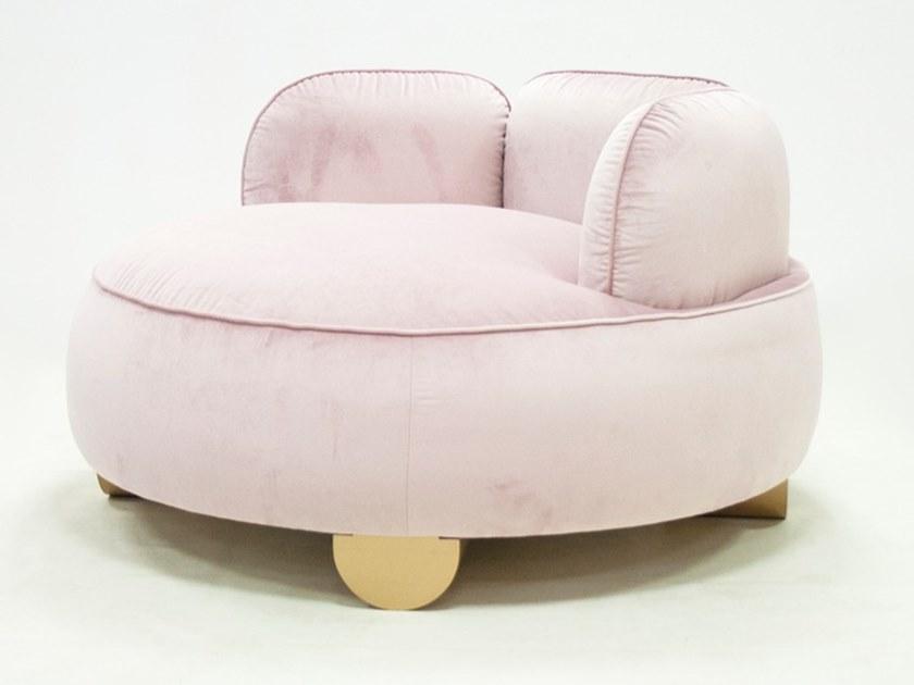 CREARTE COLLECTIONS Бархатное кресло с подлокотниками Lab cotignac 50 - Вид №1