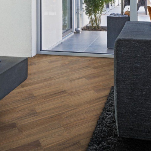 Паркетная доска Golvabia Lightwood 2-strip Орех американский Натур (Гладкая) 1190х195 мм 1700200016 - Вид №5