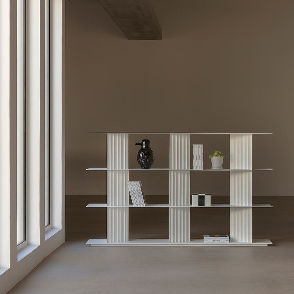 Стальная двухсторонняя Книжная полка RS Barcelona PLEC SHELVING M ARCH-00055479