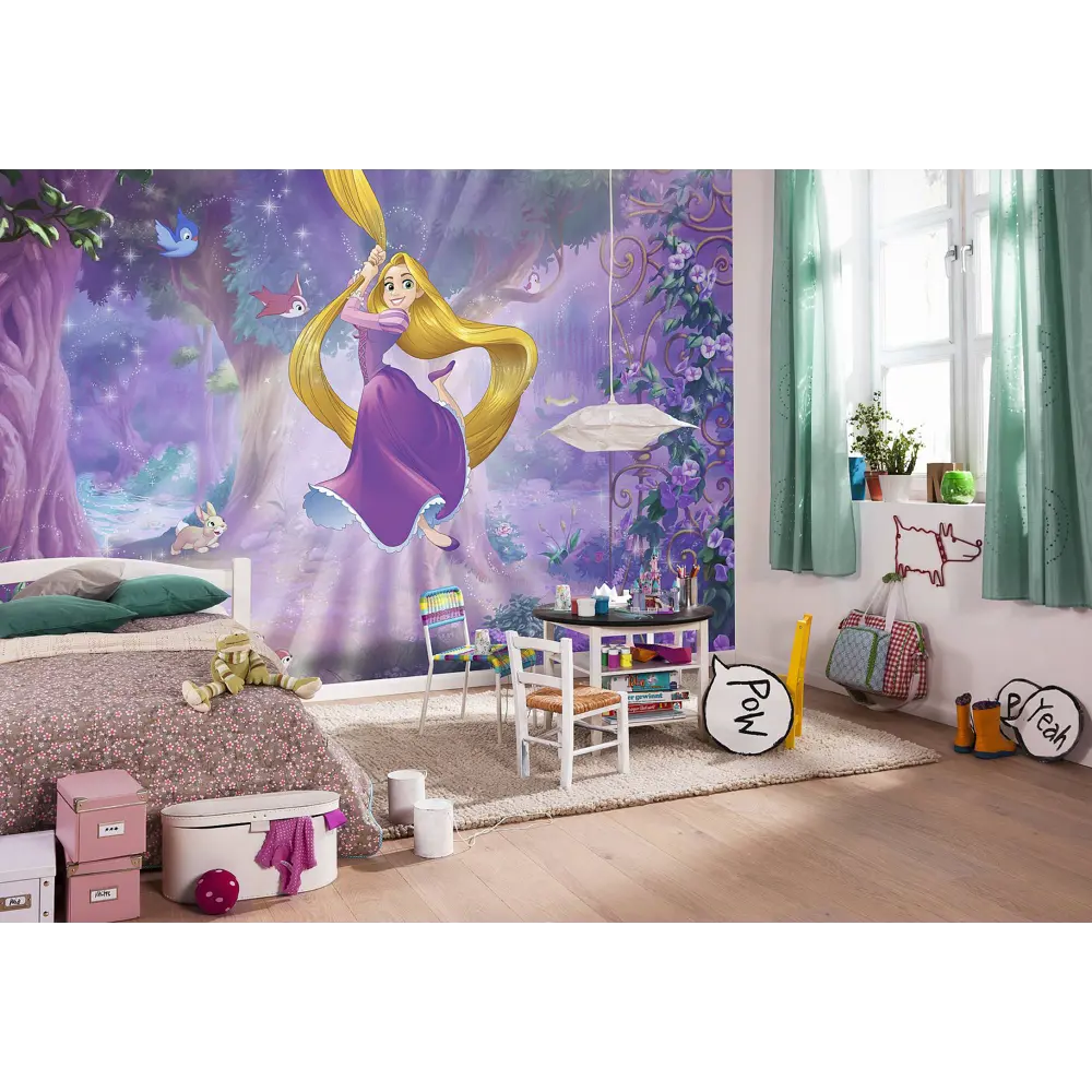 Фотообои «Рапунцель» бумажные 368x254 см 8-451 80152418 STLM-2173065 Komar Disney/Marvel/Star Wars - Вид №2