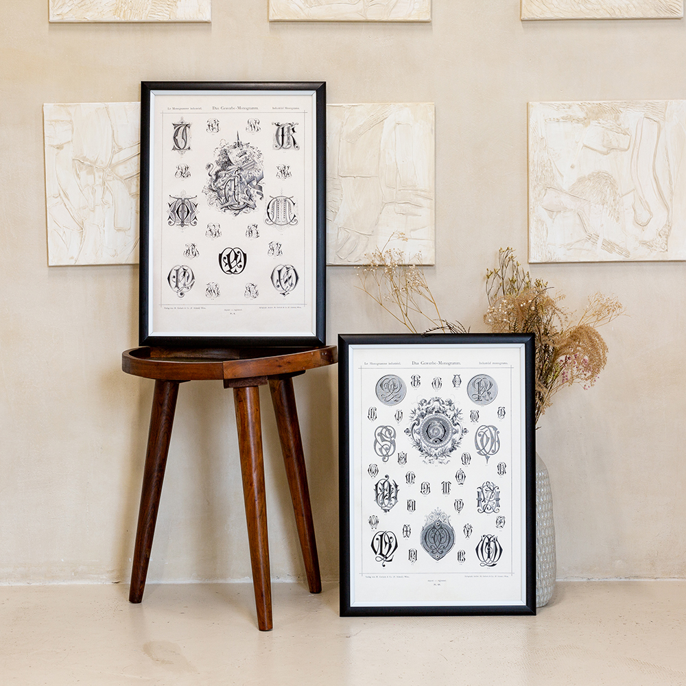 21080903 Арт-постер «Монограмма 8» Object Desire Азбука мечты  - Вид №2