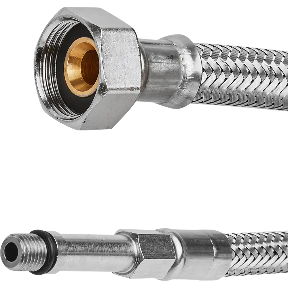 Гибкая подводка UNI-FITT для смесителей 80 см с резьбой 1/2" 86143441 STLM-1575983 - Вид №2