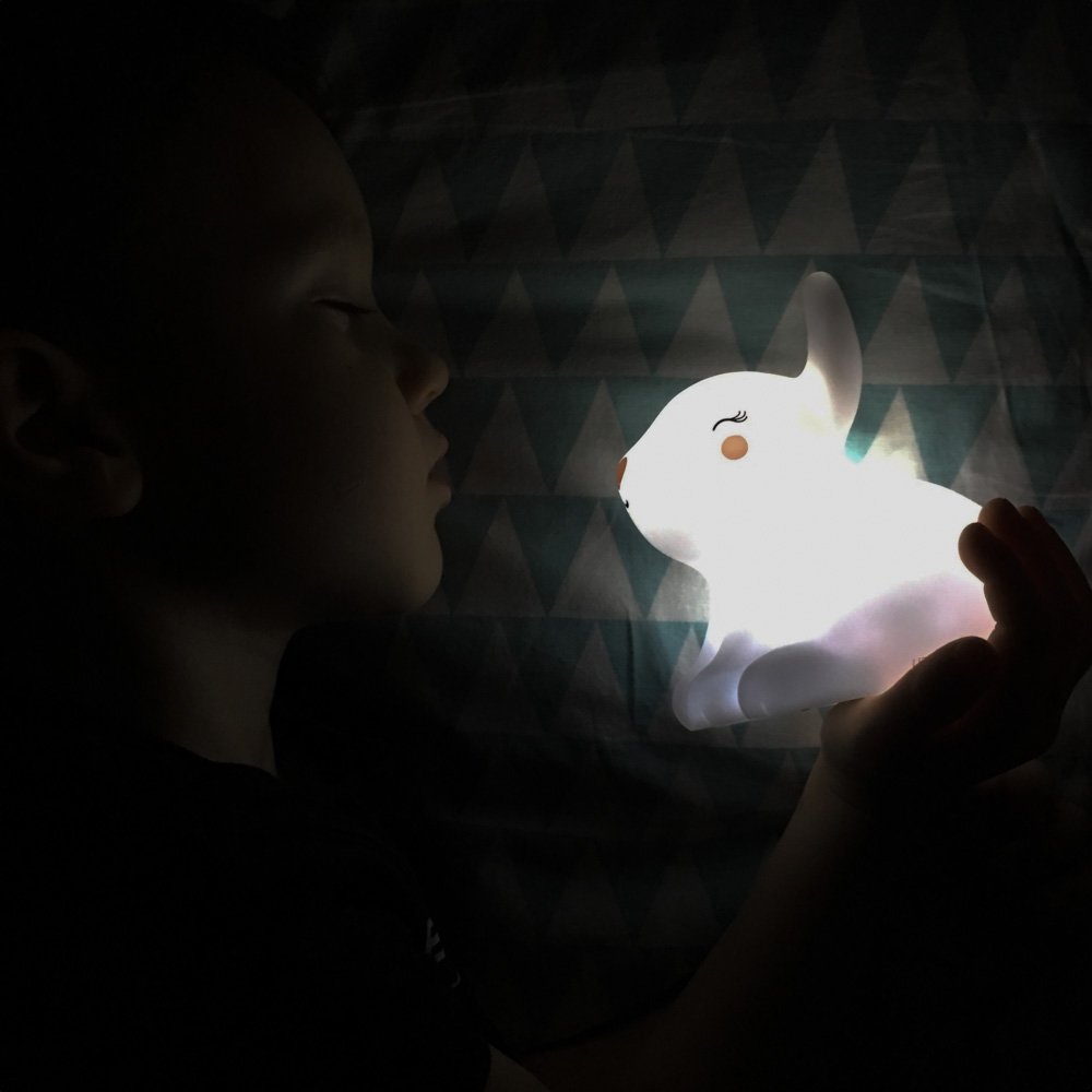 Ночник детский Bunny LITTLE LOVELY COMPANY  281737 Белый Santreyd  - Вид №3