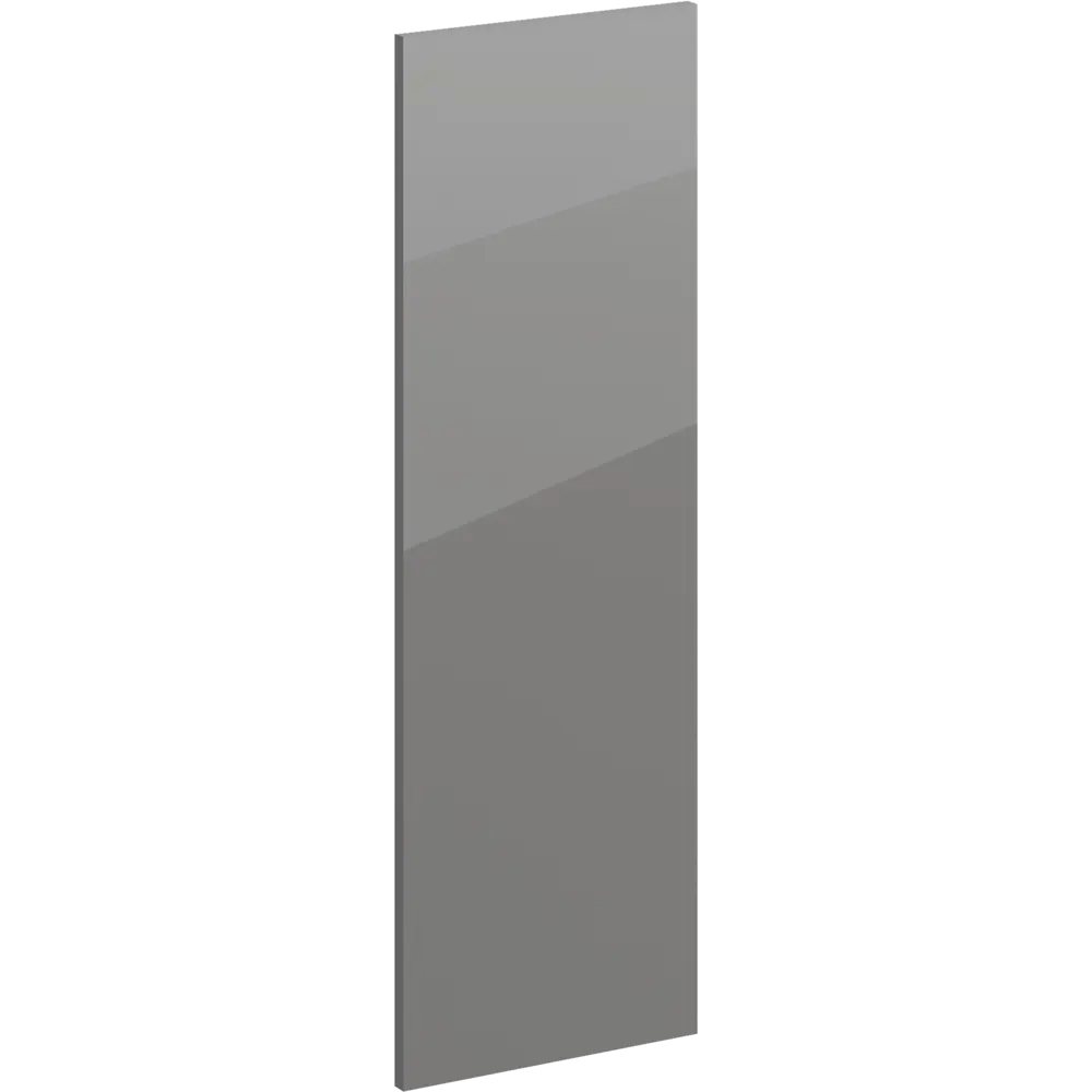 Дверь для шкафа Аша 30x91.7 см ЛДСП цвет серый 84231686 STLM-2176000 Santreyd 