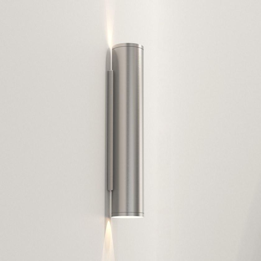 Astro Lighting Настенный светодиодный светильник для улицы с прямым и отраженным светом из нержавеющей стали  1428014 / 1428015  - Вид №2