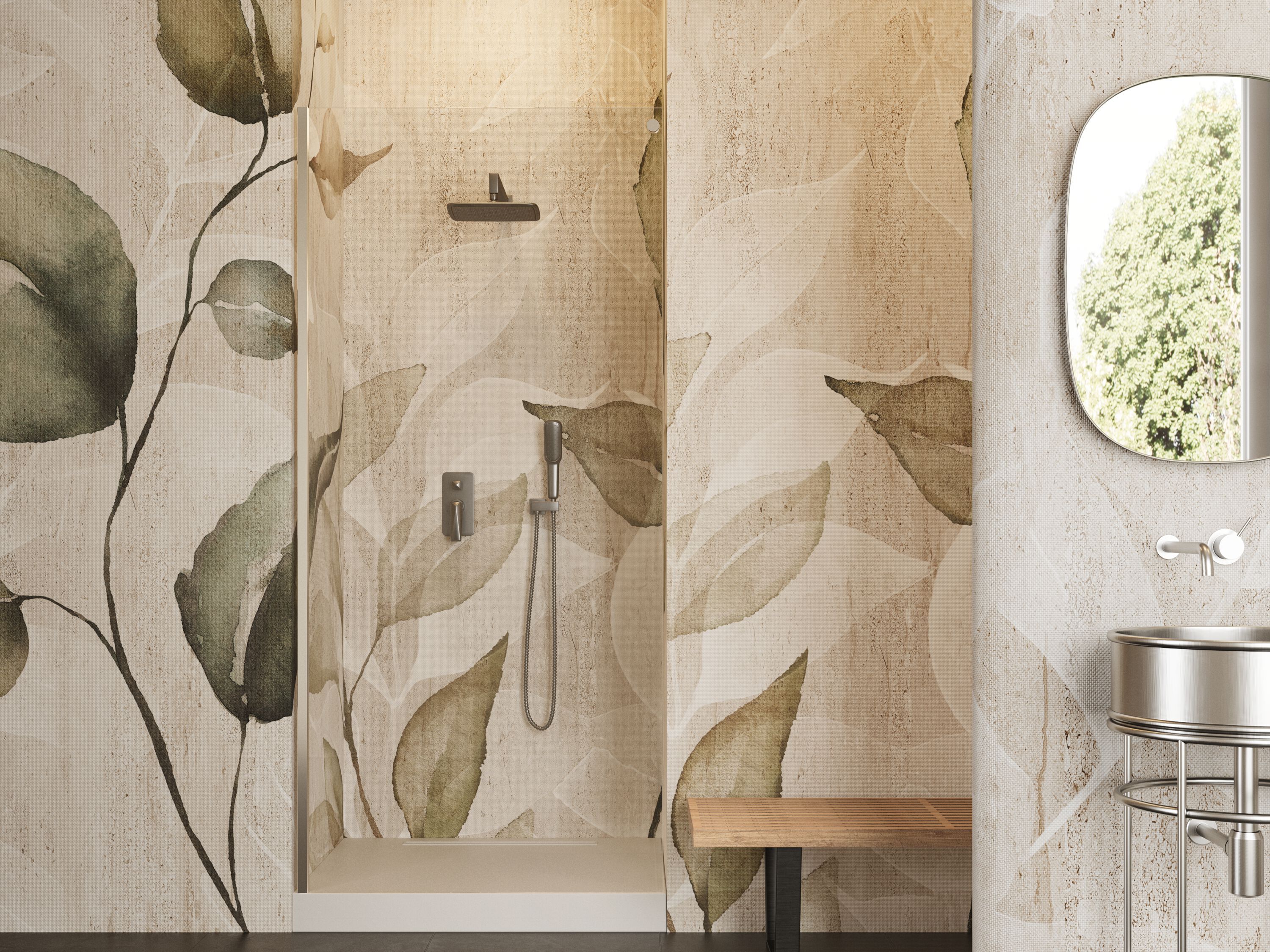 Обои с цифровой печатью Inkiostro Bianco Water-drop ARCH-00137496