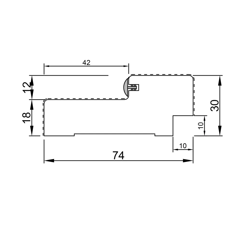 VELLDORIS Дверная коробка Лайн - элегантное решение для интерьера 88580378 STLM-0893705 - Вид №2