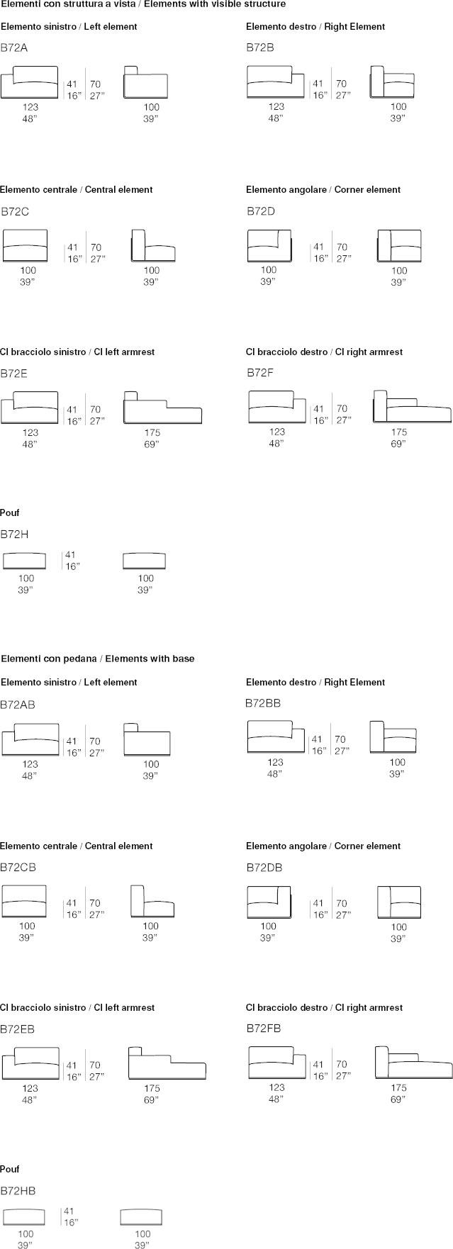 Paola Lenti Модульный диван sun-id-1362396 - Вид №2
