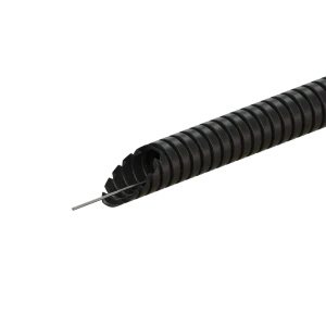 Труба гофрированная Экопласт D20 мм 50 м ПНД легкая с протяжкой цвет черный