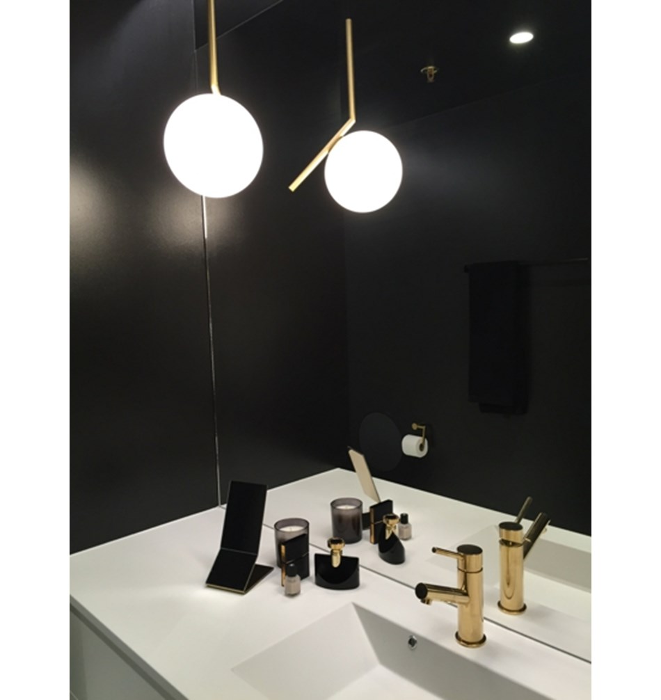 FROST Держатель туалетной бумаги 1 » золото Нержавеющая сталь Золото N1909-GO  - Вид №4