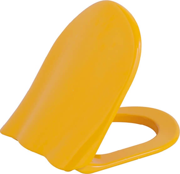 KC1003.01.1200E DUCKY Крышка дуропласт с микролифтом на детский унитаз Creavit Ducky  - Вид №1