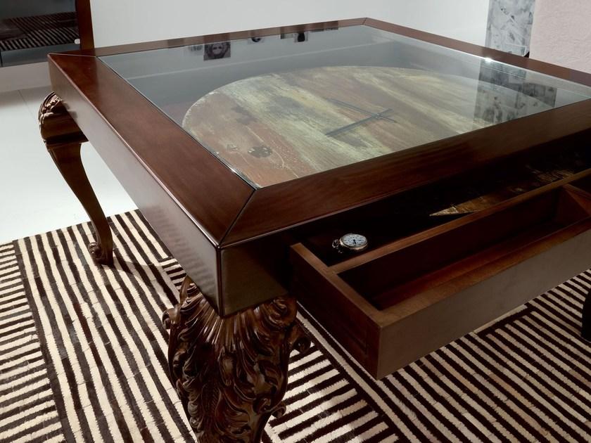 Modenese Gastone Квадратный обеденный стол Minimal baroque 42109 - Вид №1