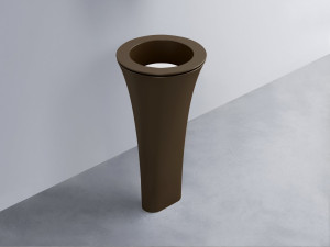 AMLA45-CA+AMPILT-BL+AMCOLT-CA Раковина Amedeo Tondo отдельностоящая cielo Enjoy + Amedeo