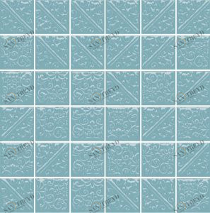 Ла-Виллет бирюзовый темный пл. стена 30,1х30,1 кор (0,634м2) пал (22,824м2) Kerama Marazzi 21030