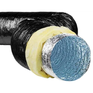 91205716 Воздуховод гибкий Diaflex SonoDFA-S D315 мм 10 м фольга цвет черный STLM-1420354
