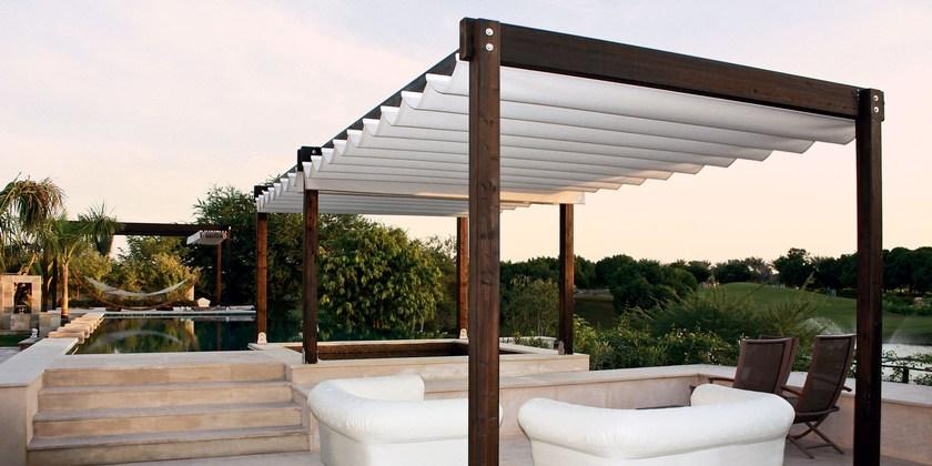 MV Living Пергола со сдвижной крышкой из акрила или пвх Ombreggianti sun-id-1437157 - Вид №2