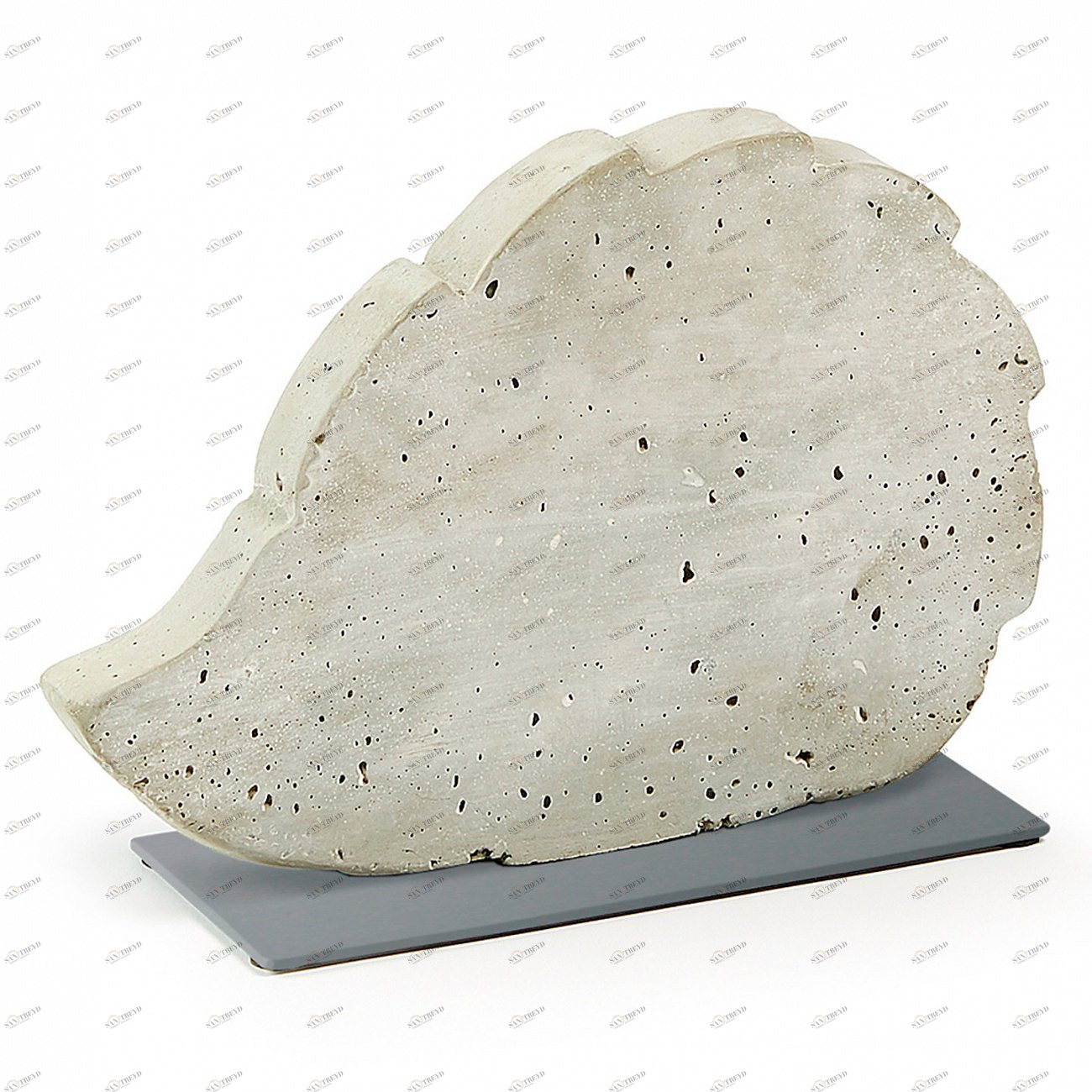 Статуэтка декоративная цементная 30x20 см белая "Ежик" от La Forma LA FORMA SENS 343356 Белый 