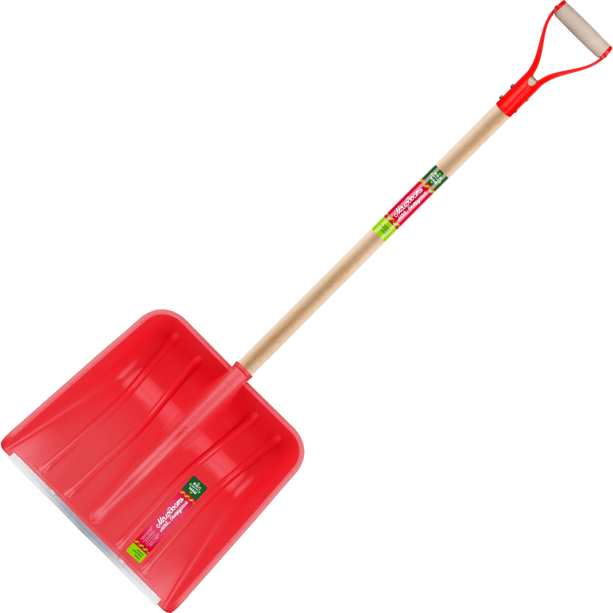 83427555 Лопата для уборки снега 41x41 см пластик Santreyd 