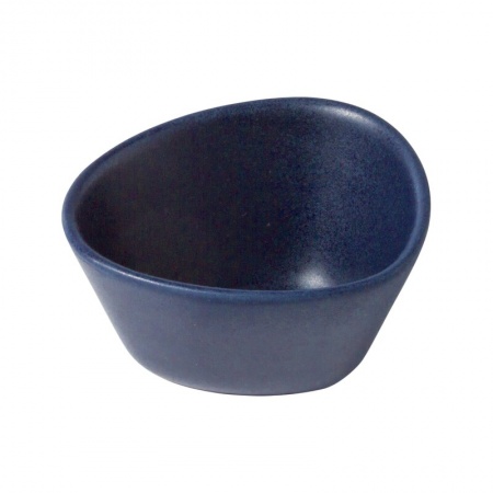 990172 Чаша маленькая 1 шт (11х10х6см) каменная керамика, черная;LIND DNA 