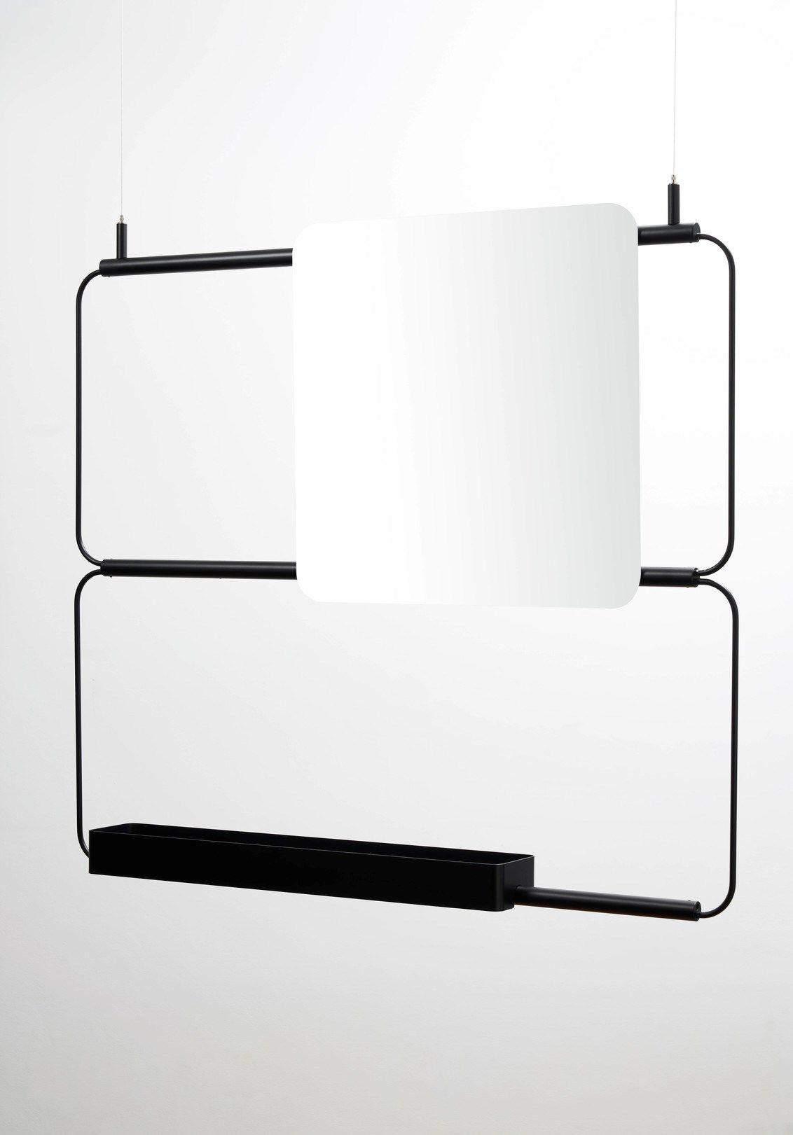 Зеркало с полкой для ванной комнаты Ex.T обнаженная ARCH-00098929 - Вид №13