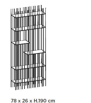 Книжный шкаф из металла In Stock Mogg ARCH-00016866 - Вид №5