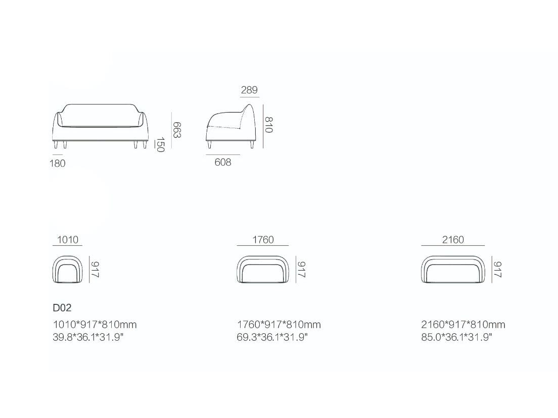 Ткань диван HC28 maison медведь ARCH-00085547 - Вид №2