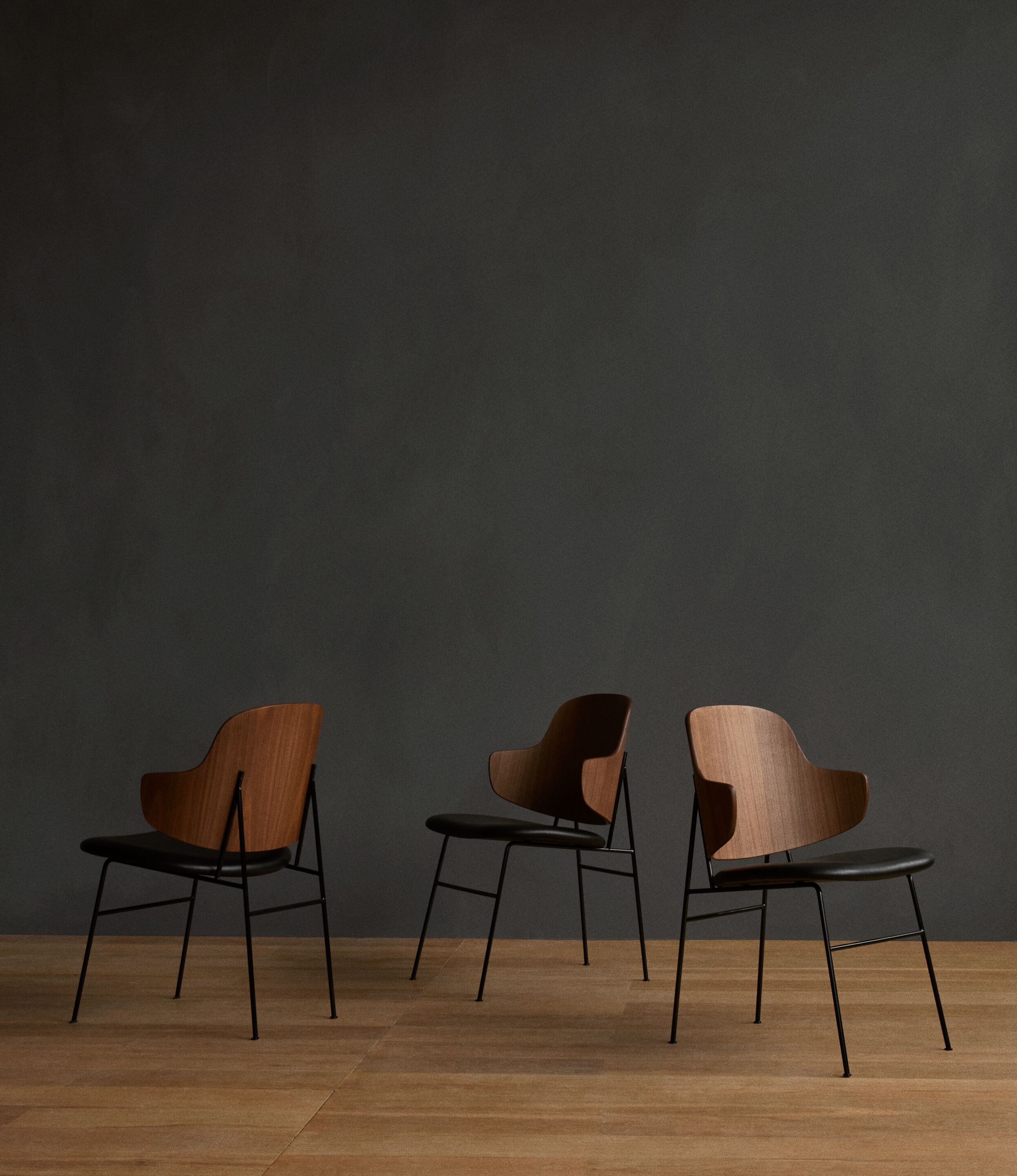 Деревянный стул с мягким сиденьем Audo Copenhagen Пингвин ARCH-00146398 - Вид №26