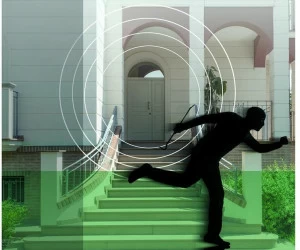 VIGHI Звуковая система защиты от вторжений, встроенная в дверь