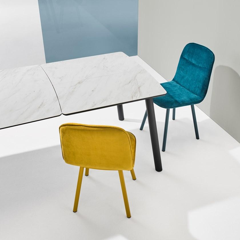 MOBLIBERICA Стул из мягкой ткани Köln sun-id-1395884 - Вид №5