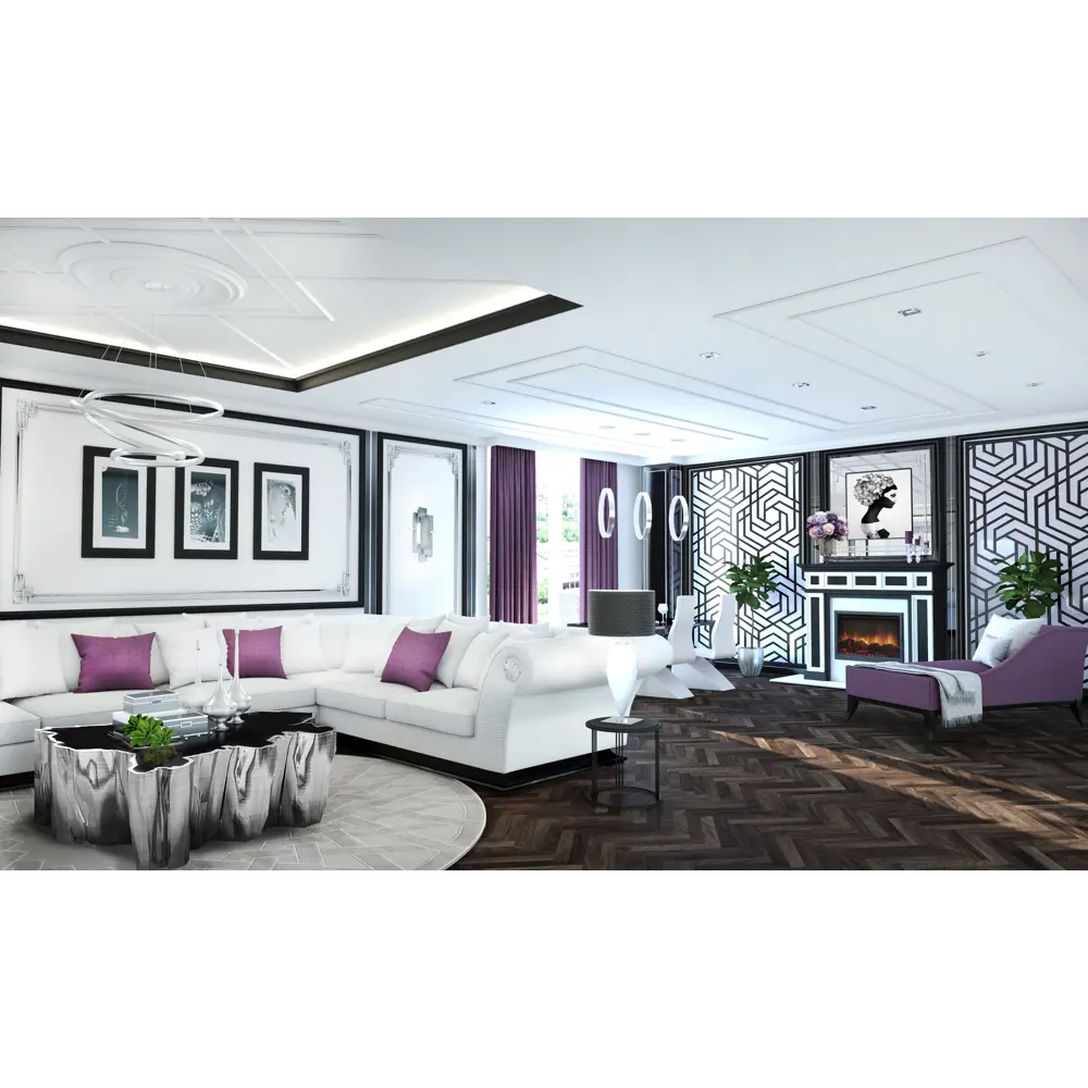 Santreyd Молдинг декоративный серебристый для стильного оформления интерьера 86283832 STLM-0067617 - Вид №3