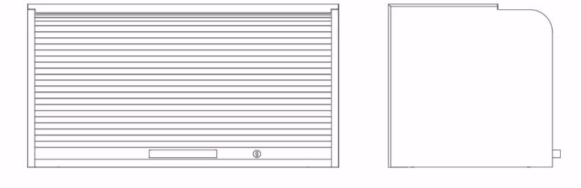 Dieffebi Низкомодульный офисный блок для хранения вещей Personal storage 6vf0000 - Вид №14