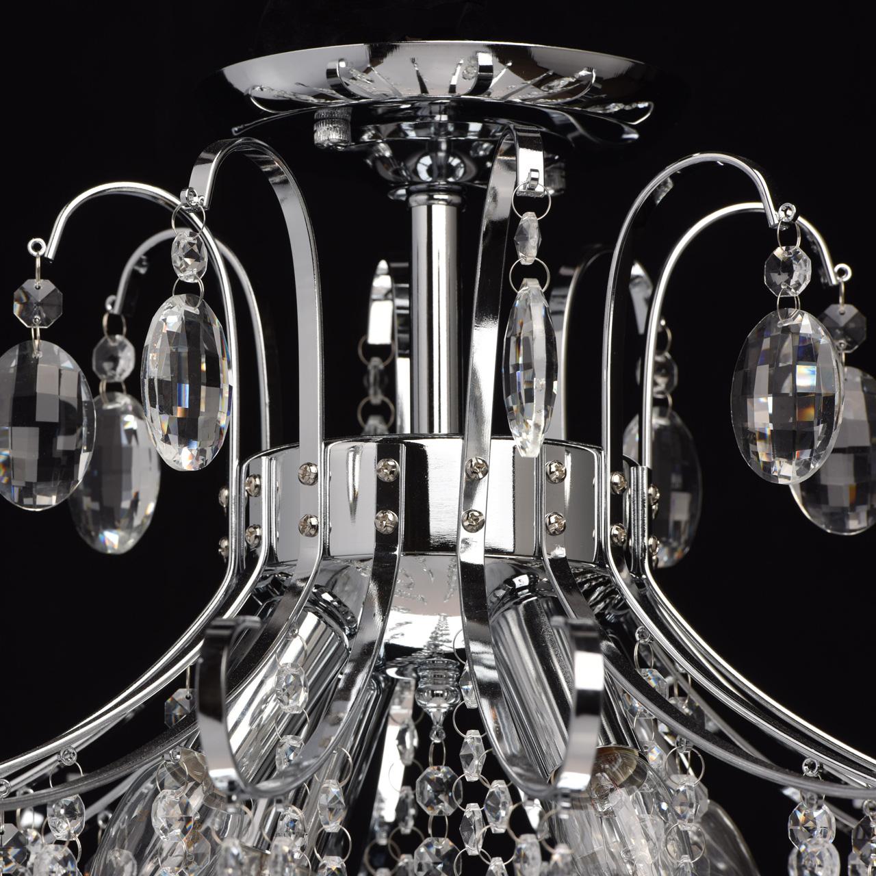 Потолочная люстра De Markt City Бриз 464018106 DE MARKT ДИЗАЙНЕРСКИЕ, БРИЗ 181794 Хром  - Вид №2