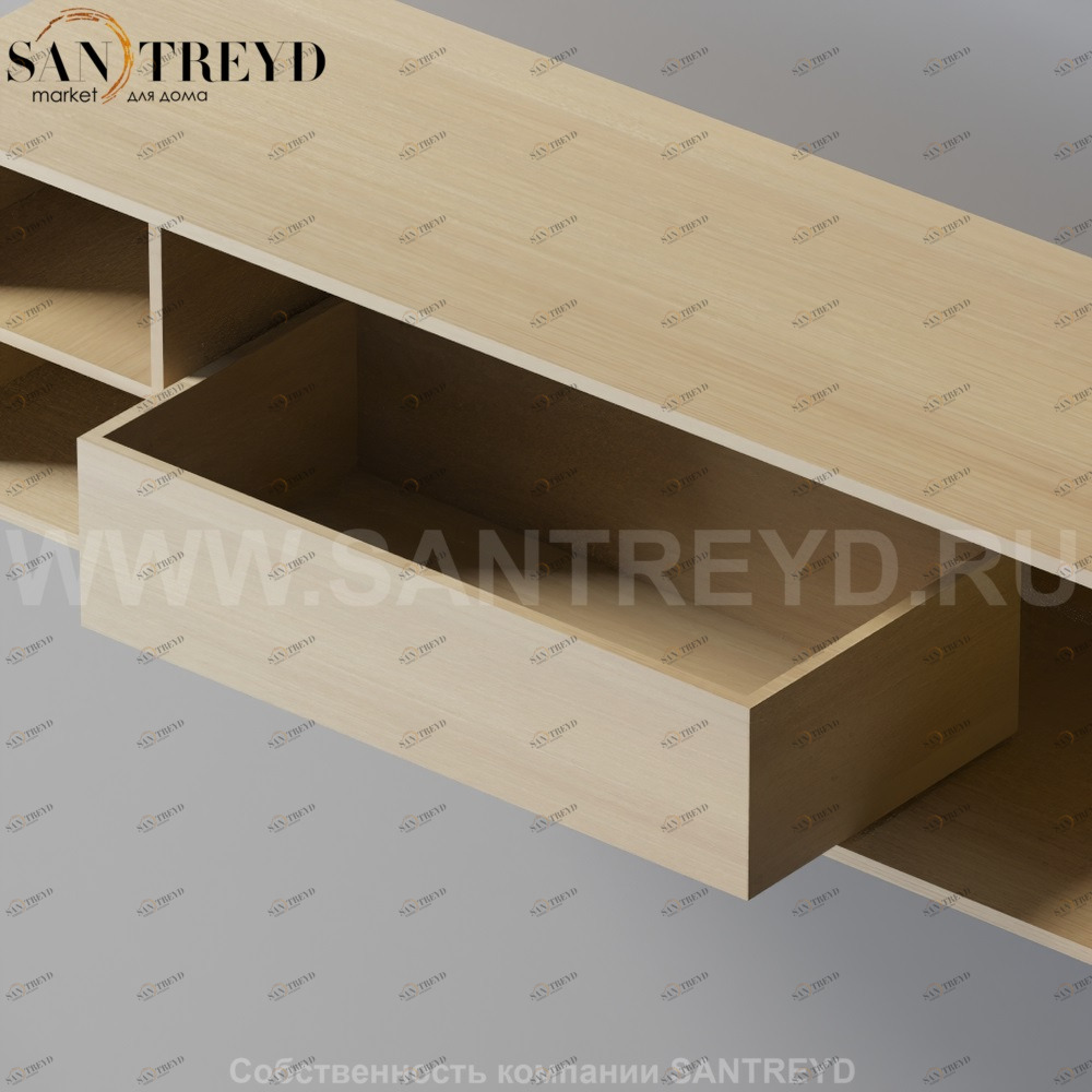 LATO Ящик из натурального дуба ALD4080RT Agape