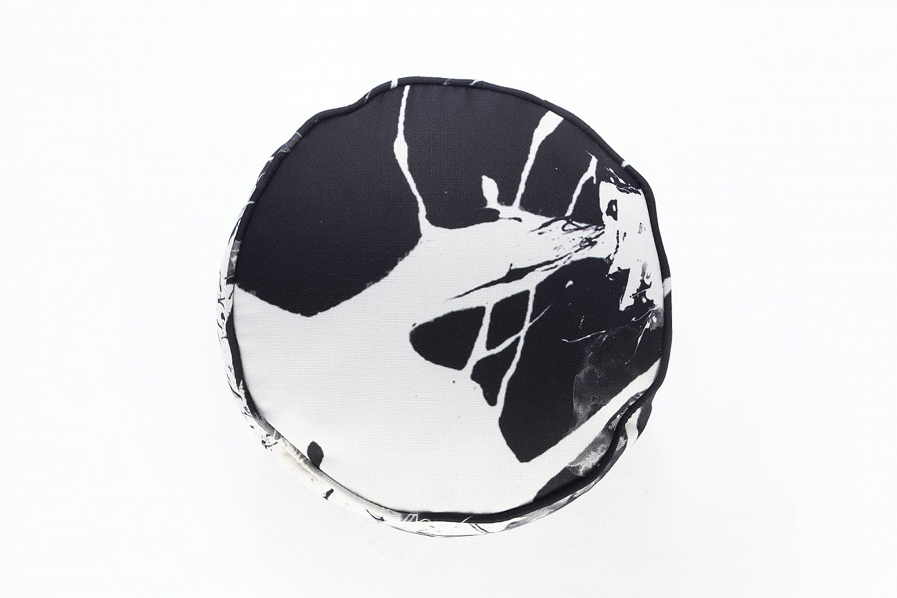 Пуф Tam-Tam черно-белый LAZY LIFE PARIS ДИЗАЙНЕРСКИЕ 051175 Белый;черный  - Вид №2