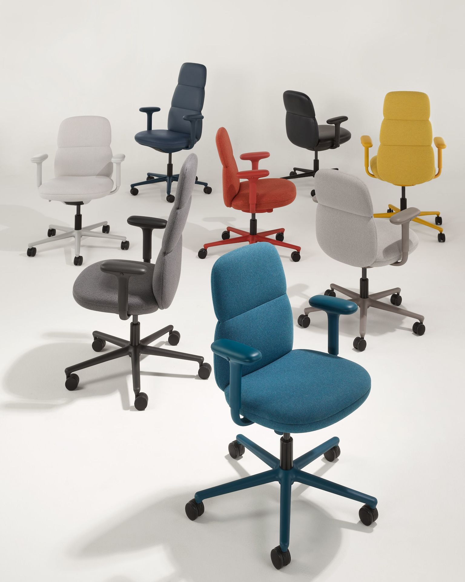 Кожаное офисное кресло с подлокотниками Herman Miller Asari ARCH-00095805 - Вид №5