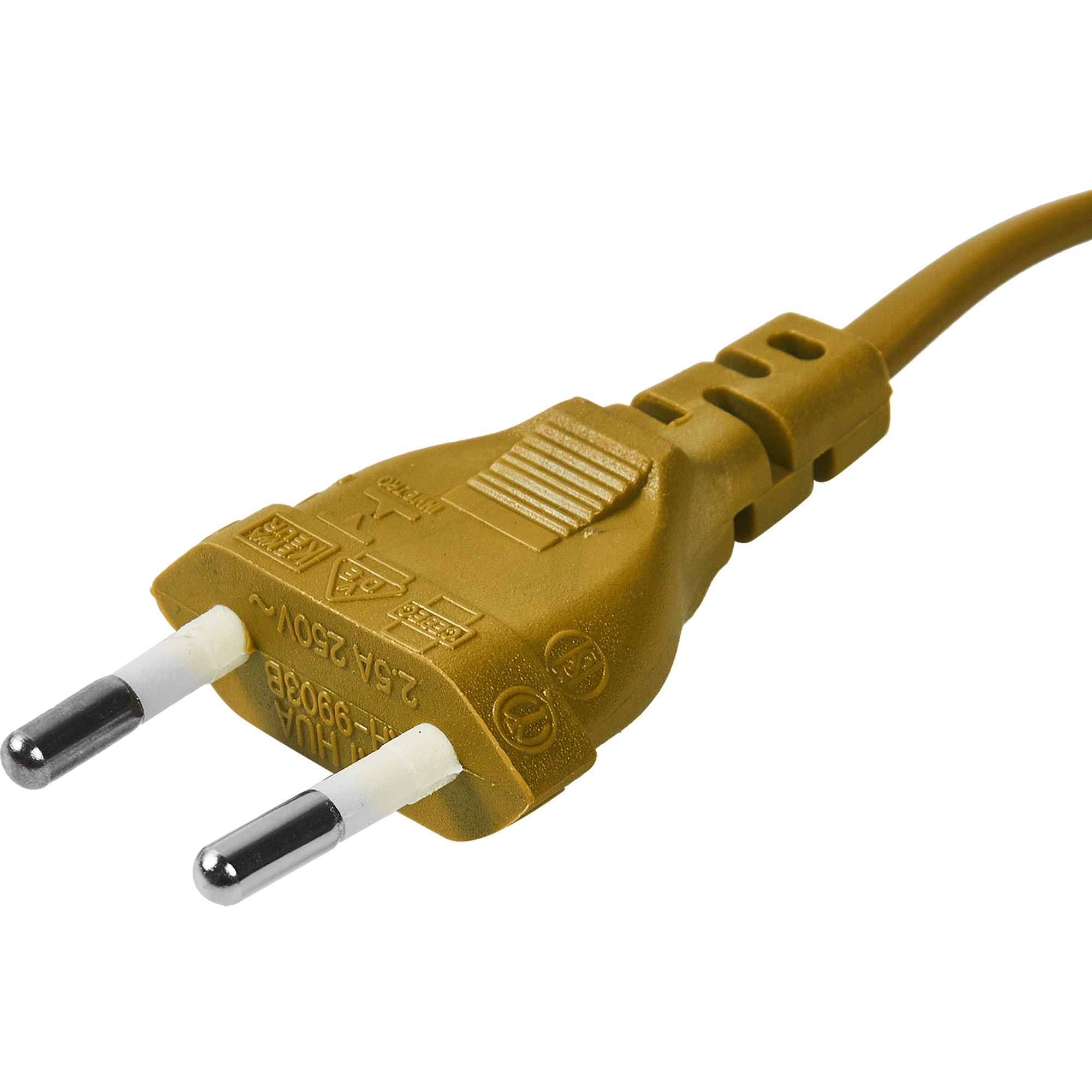 Провод с выключателем DUWI 2 м, золото, 550 Вт 87658058 STLM-0074657