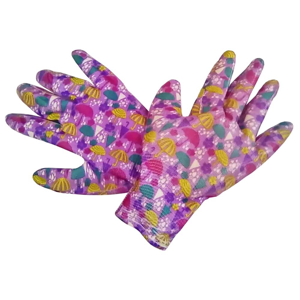 Садовые перчатки GARDEN FLOWERS для деликатных работ с усиленной защитой 82842731 STLM-0036943