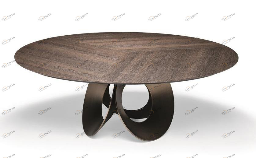 Arketipo Круглый стол для гостиной из древесного волокна sun-id-1411441