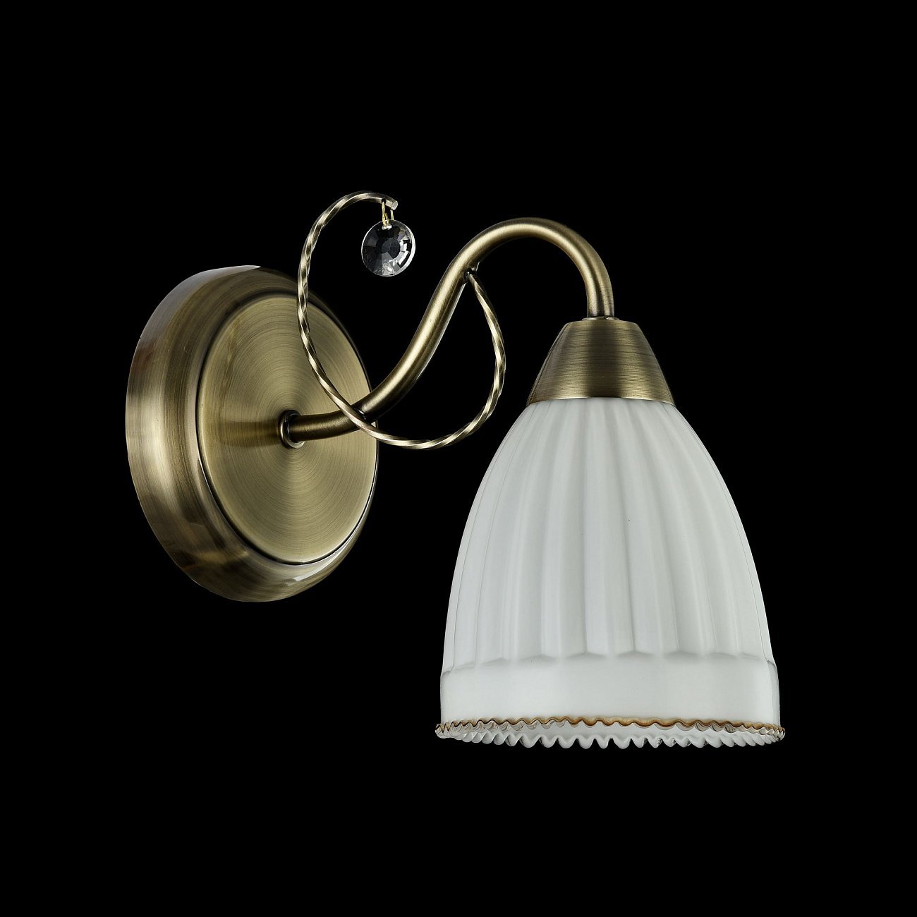 Бра настенное бронзовое Letizia FR2757-WL-01-BZ FREYA CLASSIC 00-3957478 Бронза - Вид №6